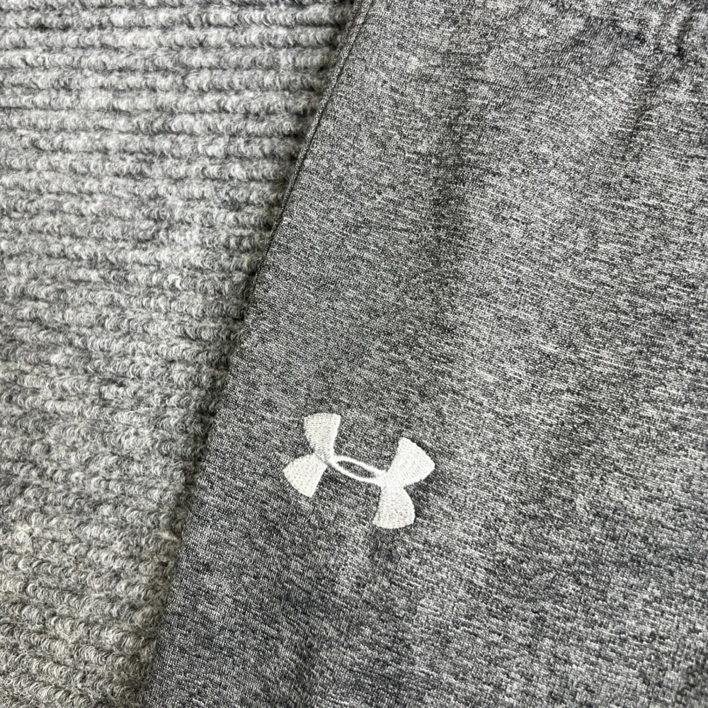 Under Armour Storm Gray Heather Semi-Fitted Wide Leg Sweatpants Womens Medium